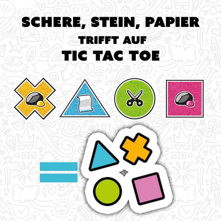 Linx: Schere, Stein & TIC-TAC-TOE