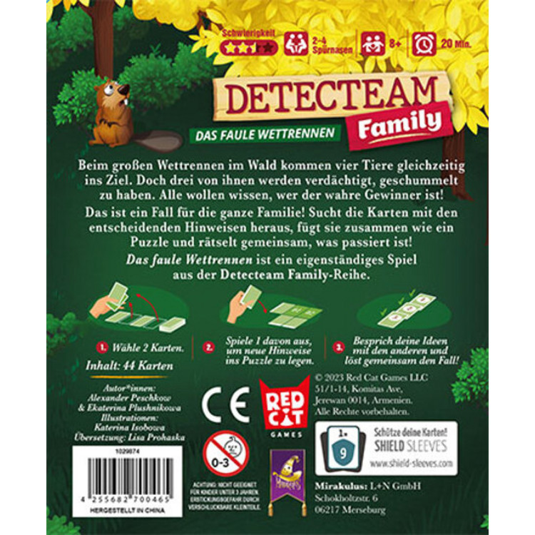 Detecteam: Family  Das faule Wettrennen