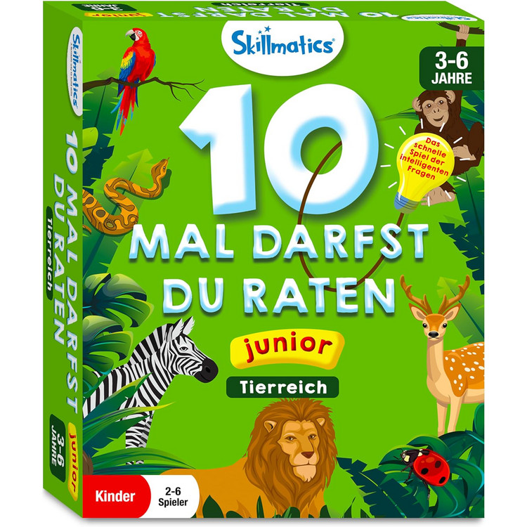 10 Mal darfst Du raten Junior: Tierreich