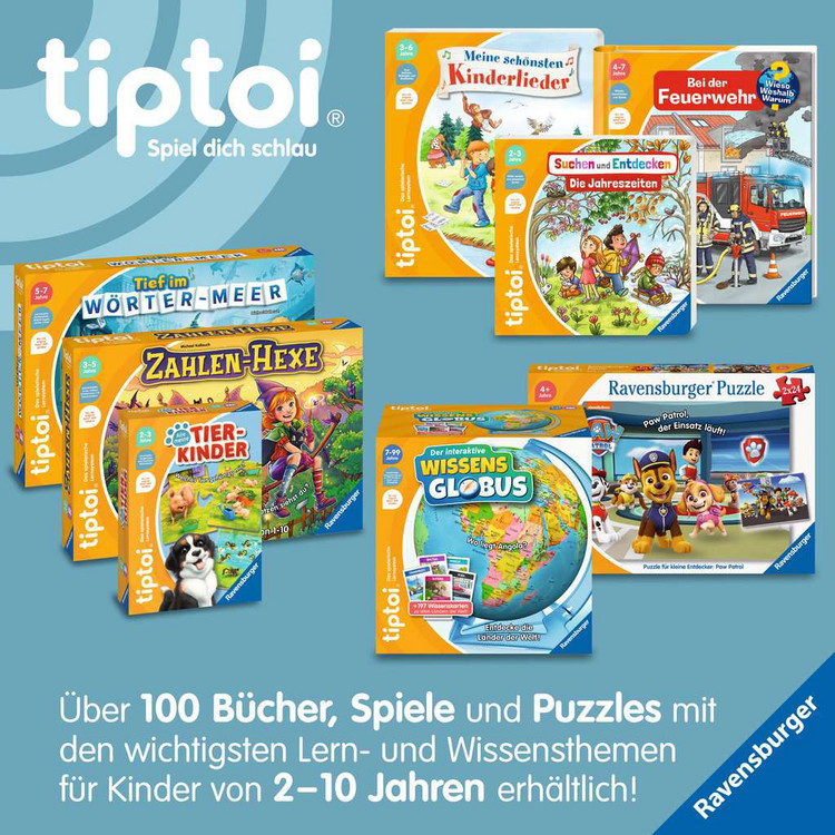 tiptoi Puzzle für kleine Entdecker: Dinosaurier