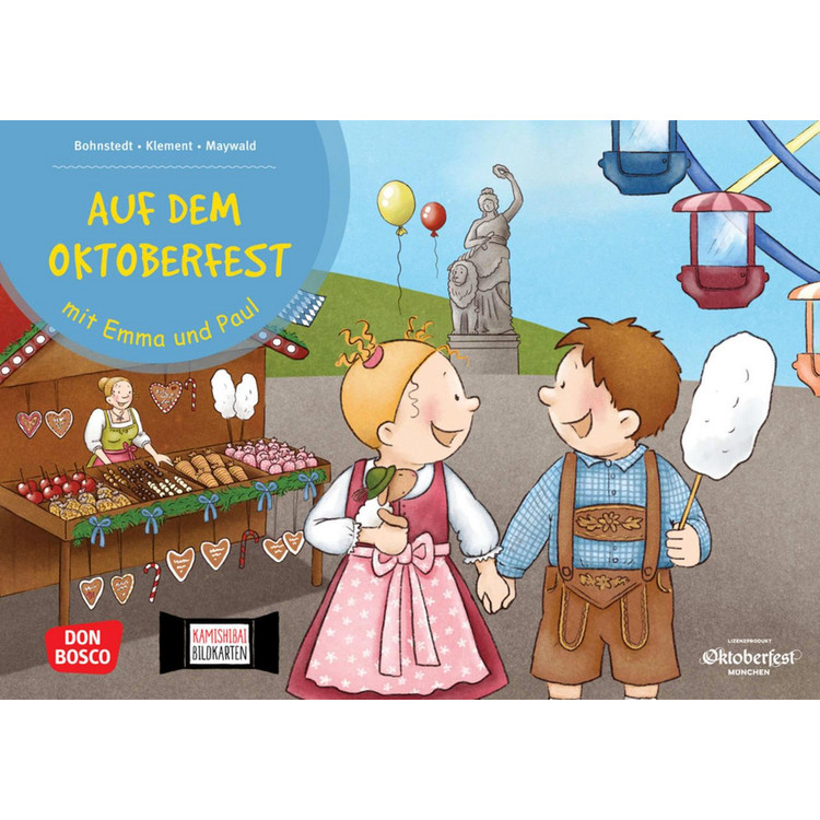 Auf dem Oktoberfest mit Emma und Paul (Bildkarten A3)